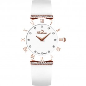 Часовник Bellevue E64 woman watch - Golden (White / White / Mineral) часовник,часовници,bellevue,e64,woman,watch,golden,(white,white,mineral)