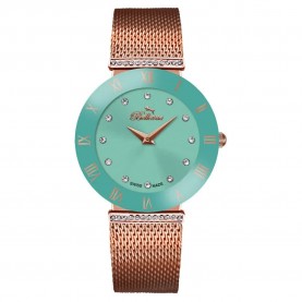 Часовник Bellevue F5 woman watch - Golden (Rose / Green / Mineral) часовник,часовници,bellevue,f5,woman,watch,golden,(rose,green,mineral)