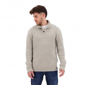 Блуза Superdry Vintage Ribbed Henley sweater - Grey (Silver Grey) блуза,мъжки,пуловери,superdry,vintage,ribbed,henley,sweater,grey,(silver,grey)