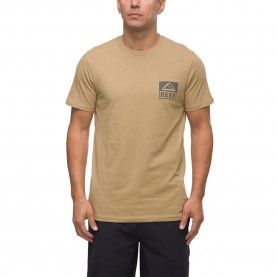 тениска,мъжки,тениски,reef,short,sleeve,t,shirt,kelp,(brown)
