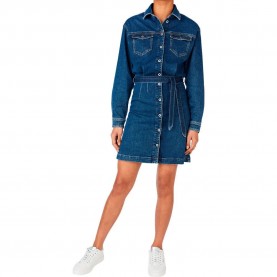 рокля,дамски,поли,и,рокли,pepe,jeans,selena,dress,blue
