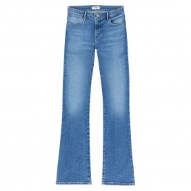 дънки,дамски,панталони,wrangler,w28b4736y,bootcut,jeans,blue