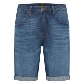 къси,панталони,мъжки,панталони,lee,5,pocket,denim,shorts,vcr,dark,worn,(blue)