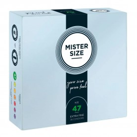 хигиена,тяло,mister,size,smooth,extra,fine,size,47,condoms,36,units,clear,(clear)