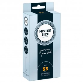 хигиена,тяло,mister,size,smooth,extra,fine,size,53,condoms,10,units,clear,(clear)