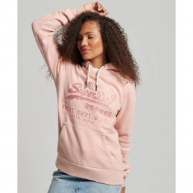 суичър,дамски,блузи,superdry,vintage,logo,emboss,hoodie,pink,(abbey,peach)