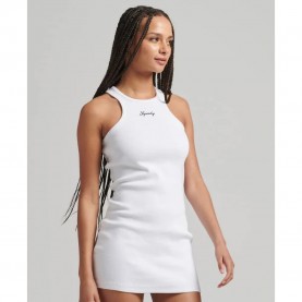 рокля,дамски,поли,и,рокли,superdry,code,sl,essential,tank,dress,white,(brilliant,white)