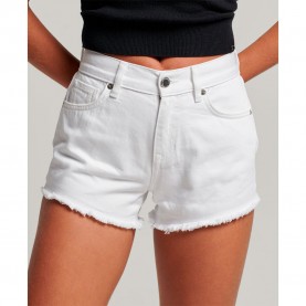 къси,панталони,дамски,панталони,superdry,studios,high,rise,denim,shorts,white