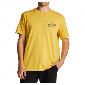 тениска,мъжки,тениски,billabong,walled,short,sleeve,t,shirt,yellow,(sunny)