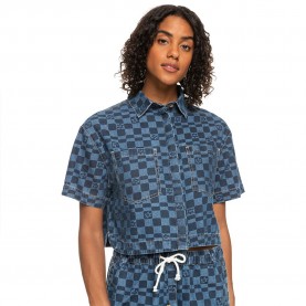 тениска,дамски,тениски,roxy,blue,wave,club,printed,short,sleeve,t,shirt,multicolor