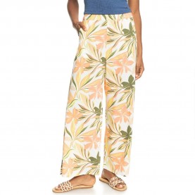 Панталони Roxy Midnight Avenue High pants - Multicolor (Snow White Subtly Salty Multic) панталони,дамски,панталони,roxy,midnight,avenue,high,pants,multicolor,(snow,white,subtly,salty,multic)