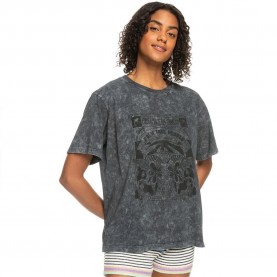 Тениска Roxy Moonlight Sunset B short sleeve T-shirt - Grey (Anthracite) тениска,дамски,тениски,roxy,moonlight,sunset,b,short,sleeve,t,shirt,grey,(anthracite)