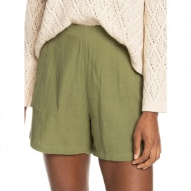Къси панталони Roxy Over The Sun shorts - Green (Loden Green) къси,панталони,дамски,панталони,roxy,over,the,sun,shorts,green,(loden,green)