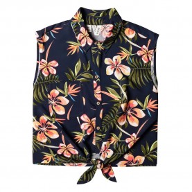 тениска,дамски,тениски,roxy,tropical,view,sleeveless,v,neck,t,shirt,multicolor