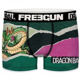 Боксерки Freegun Dragon Ball Shenron boxers - Green (Green / Black) боксерки,мъжко,бельо,freegun,dragon,ball,shenron,boxers,green,(green,black)