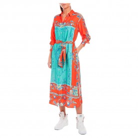 рокля,дамски,поли,и,рокли,replay,w9030.000.73934,long,sleeve,long,dress,blue,red