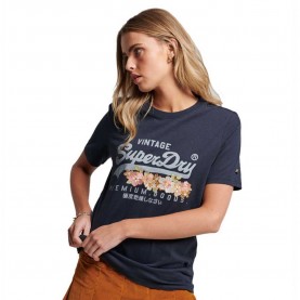 тениска,дамски,тениски,superdry,vintage,vl,prem,g,floral,t,shirt,blue