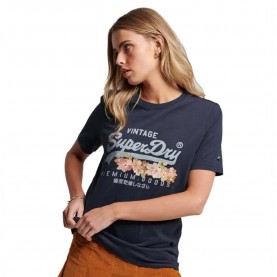тениска,дамски,тениски,superdry,vintage,vl,prem,g,floral,t,shirt,blue,(eclipse,navy)