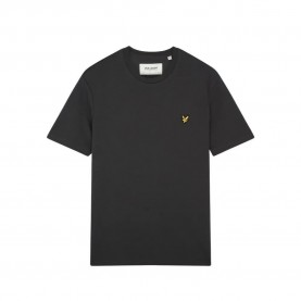 тениска,дамски,тениски,lyle,&,scott,plain,short,sleeve,t,shirt,grey,(gunmetal)