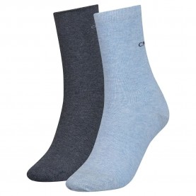 чорапи,дамски,чорапи,calvin,klein,701218769,socks,2,pairs,blue,(light,blue,melange)
