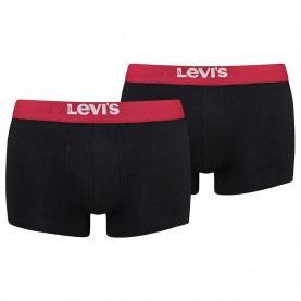 боксерки,мъжко,бельо,levi´s,®,701222844,boxers,2,units,black,red,(black)