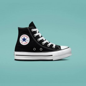 Детски маратонки Converse kids Chuck Taylor All Star Eva Lift trainers - Black (Black / White / Black) детски,маратонки,мъжки,маратонки,дамски,маратонки,converse,kids,chuck,taylor,all,star,eva,lift,trainers,black,(black,white,black)