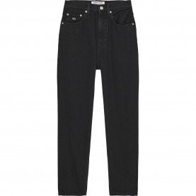 дънки,дамски,панталони,tommy,jeans,mom,fit,tapered,6088,jeans,black