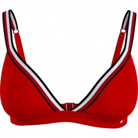 дамски,бански,костюми,tommy,hilfiger,uw0uw04101,bikini,top,red