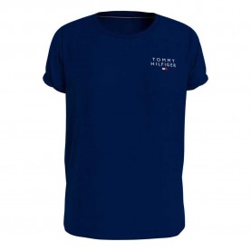 тениска,дамски,тениски,tommy,hilfiger,uw0uw04525,short,sleeve,t,shirt,blue