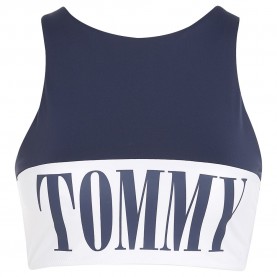 дамски,бански,костюми,tommy,jeans,uw0uw04080,bralette,blue