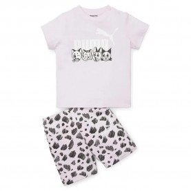 Puma Ess+ Mates short sleeve set - Pink (Pearl Pink) детски,екипи,детски,облекла,за,момчета,puma,ess+,mates,short,sleeve,set,pink,(pearl,pink)