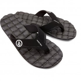 сандали,мъжки,сандали,volcom,recliner,sandals,black