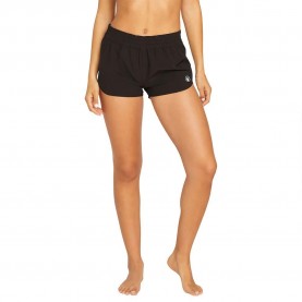 бански,гащета,дамски,бански,костюми,volcom,simply,solid,2,swimming,shorts,black,(black)