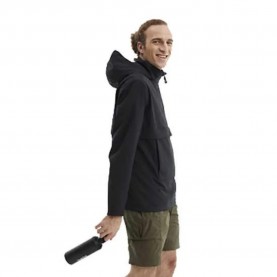 блуза,мъжки,пуловери,tropicfeel,ns40,half,zip,sweatshirt,core,black,(black)