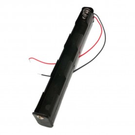 батерии,euroconnex,3446,6xr6,cable,battery,holder,silver,(black)