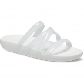 дамски,сандали,и,чехли,crocs,splash,glossy,strappy,slides,white