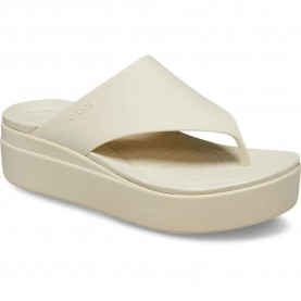 джапанки,дамски,сандали,и,чехли,crocs,brooklyn,flip,flops,bone,(beige)
