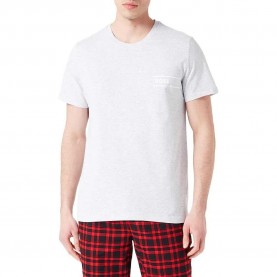 мъжко,бельо,boss,24,10248823,short,sleeve,base,layer,grey,(silver)