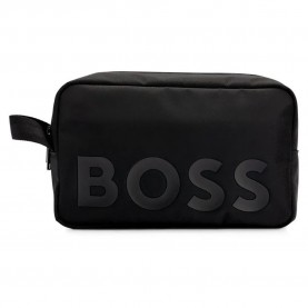 Несесер BOSS Catch 2.0Ds 10249707 wash bag - Black (Black) несесер,тоалетни,принадлежности,boss,catch,2.0ds,10249707,wash,bag,black,(black)