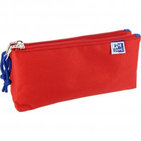 канцеларски,принадлежности,oxford,hamelin,2,kangoo,kids,elastic,goma,2,cremalleras,pencil,case,red,(red)