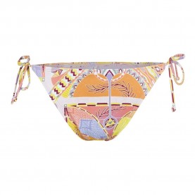 дамски,бански,костюми,o´neill,bondey,tie,side,bikini,bottom,yellow,scarf,print,(multicolor)
