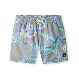 бански,гащета,детски,бански,костюми,o´neill,cali,print,13´´,swimming,shorts,green,tropical,flower,(green)
