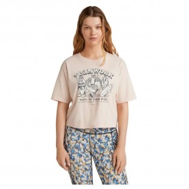 тениска,дамски,тениски,o´neill,stream,short,sleeve,t,shirt,peach,whip,(beige)
