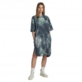 рокля,дамски,поли,и,рокли,g,star,boxy,u,short,sleeve,dress,blue