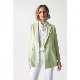сако,дамски,сака,salsa,jeans,single,breasted,blazer,green,(dark,green)