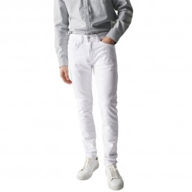 дънки,мъжки,панталони,salsa,jeans,slim,twillhite,fit,jeans,white