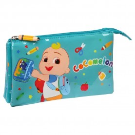 канцеларски,принадлежности,safta,triple,pencil,case,multicolor,(blue)