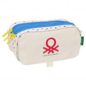 канцеларски,принадлежности,safta,triple,pencil,case,multicolor,(beige)
