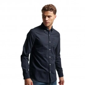 риза,с,дълъг,ръкав,мъжки,ризи,superdry,cotton,oxford,long,sleeve,shirt,eclipse,navy,(blue)