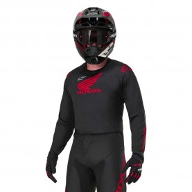 тениска,мъжки,тениски,alpinestars,honda,racer,iconic,long,sleeve,t,shirt,black,red,(black)